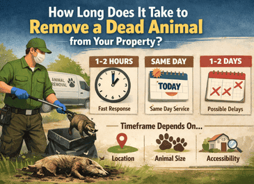 How Long Does It Take to Remove a Dead Animal